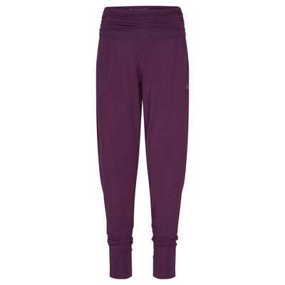 Loose Pants. bequeme Yogahose. Modal. deep purple (Blackberry Wine)