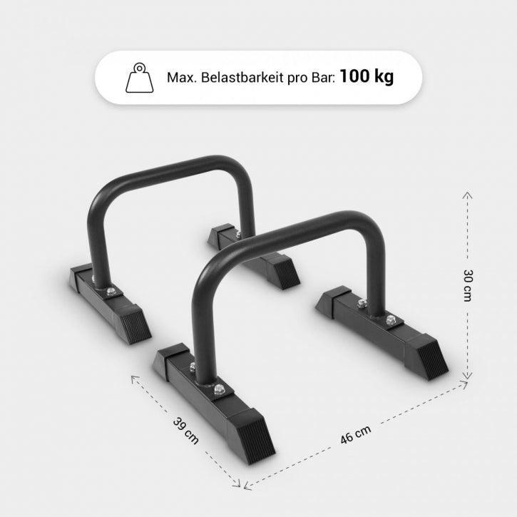 BARRES PARALLÈLES | BARRES A DIPS ET CROSS TRAINING| 30CM | COLORIS AU CHOIX 6/7