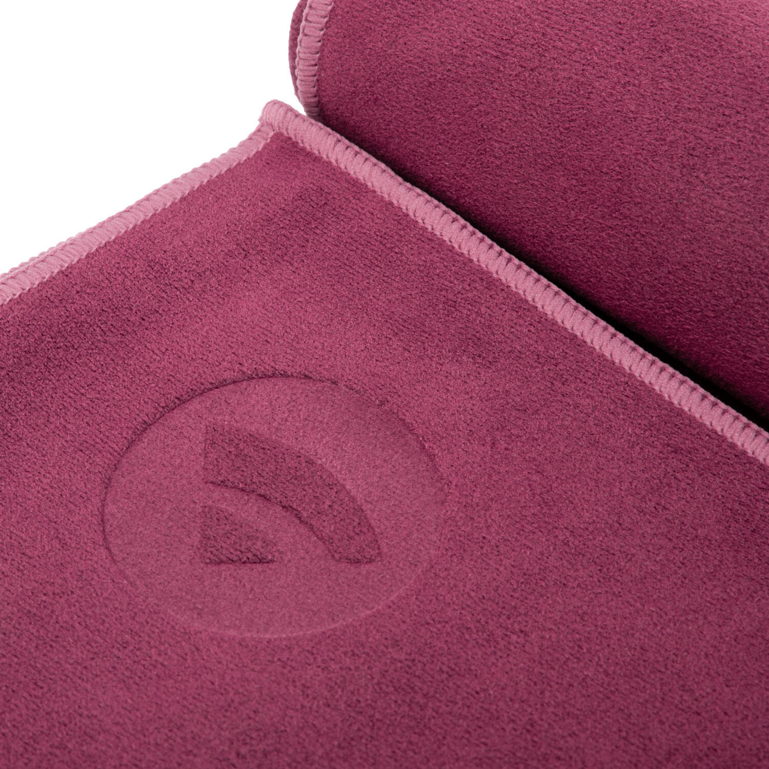 Serviette de yoga NO SWEAT Towel S, aubergine foncé 3/3