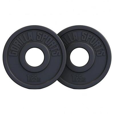 Hantelscheibenset Olympia Kunststoff 2.5 kg - 2 x 1.25 kg