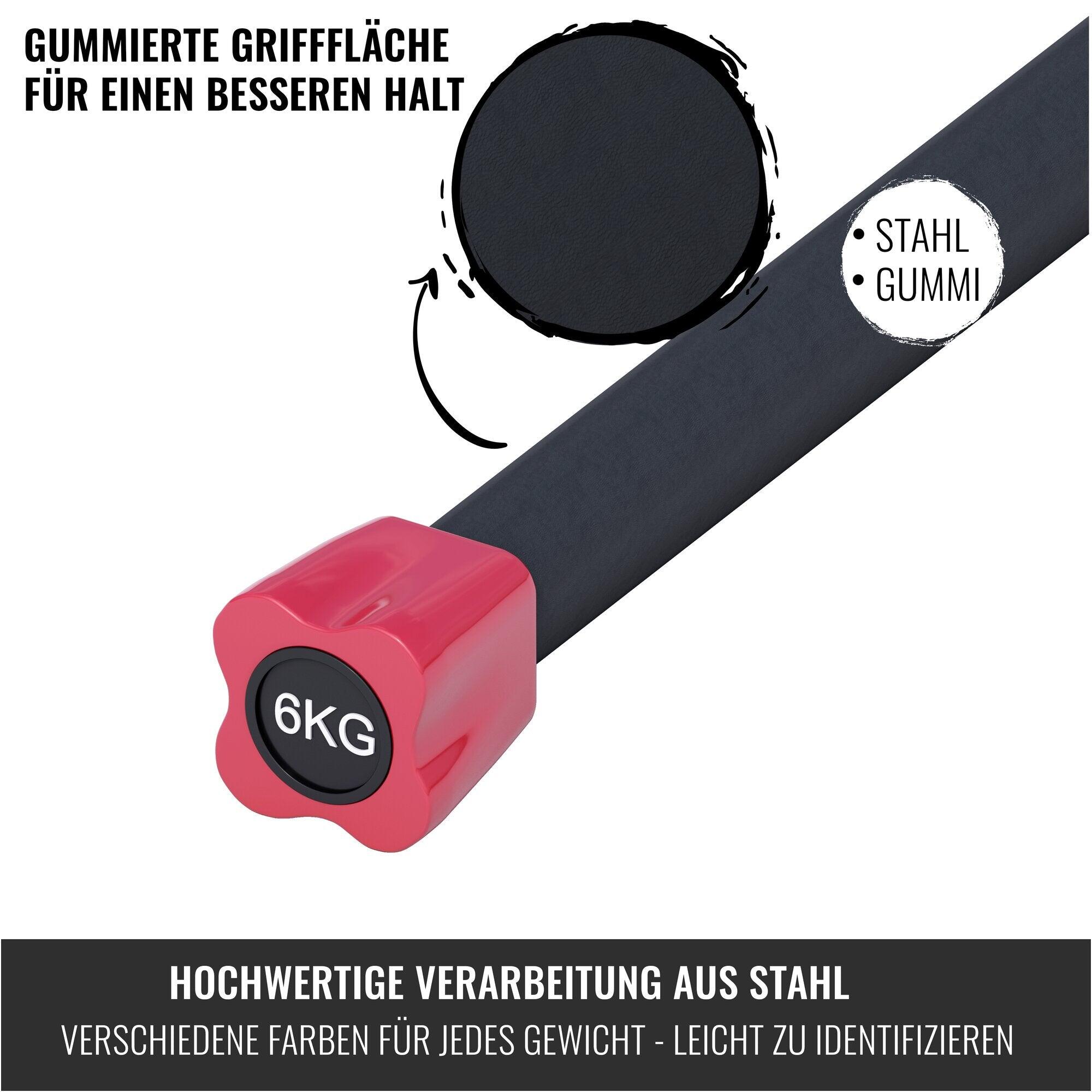 Aerobics Halterstang -10 kg 3/7