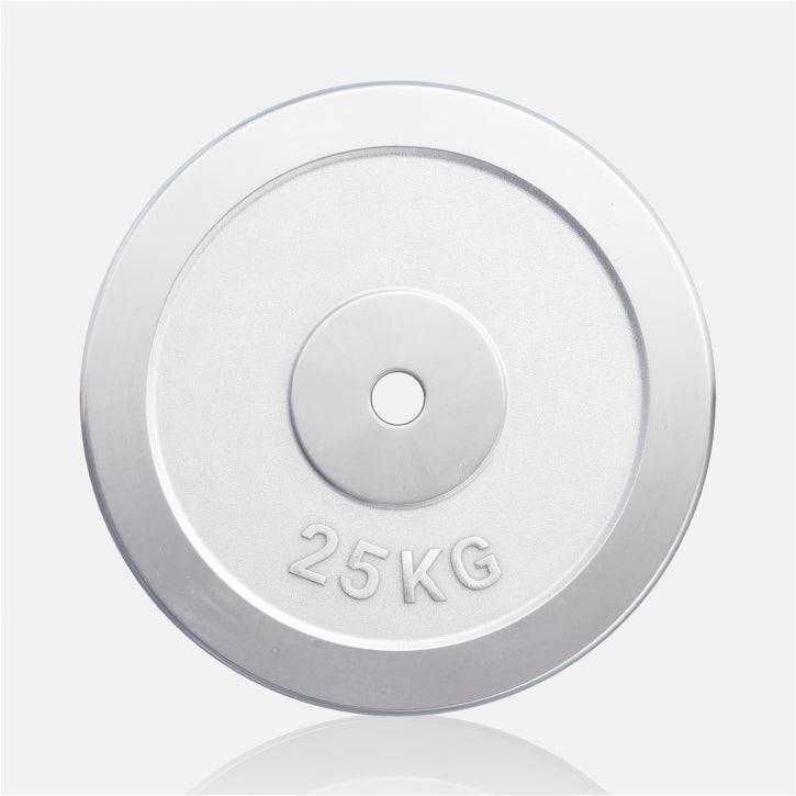 DISQUE DE MUSCULATION CHROMÉ | DIAM 31 MM | AU CHOIX DE 1,25KG À 30KG 2/7