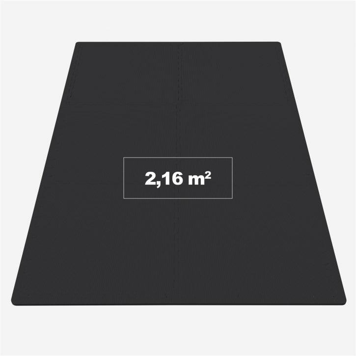 PACK 6 DALLES DE PROTECTION+12 BORDURES | FITNESS MUSCULATION | COLORIS AU CHOIX 5/7