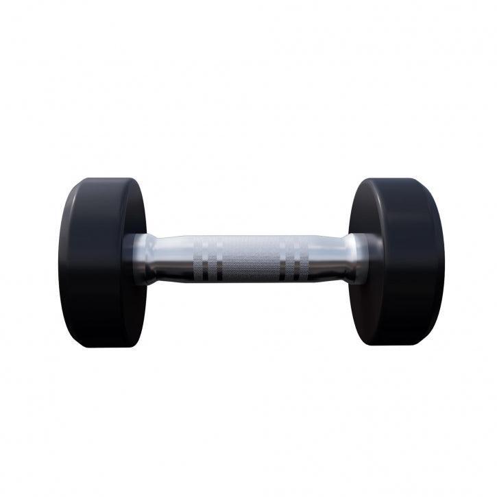 HALTÈRE MONOBLOC ROND | MUSCULATION | 2 X 2,5 KG 3/4