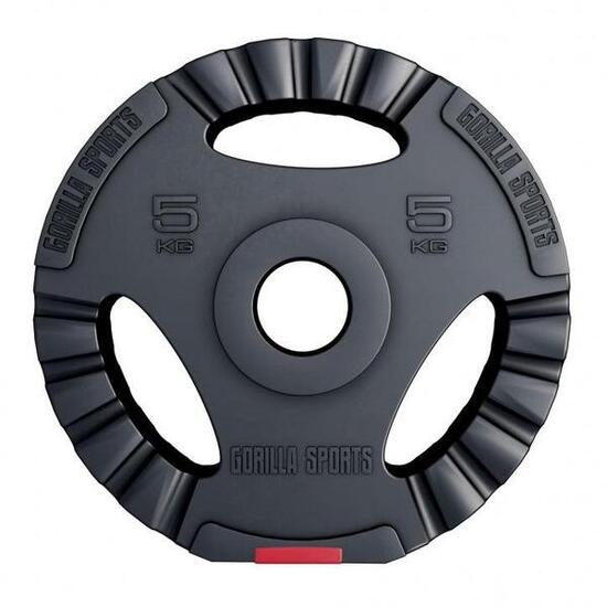 Gewichtsschijf - Olympisch - Halterschijf - 2,5 kg - Kunststof Gripper - 50 mm