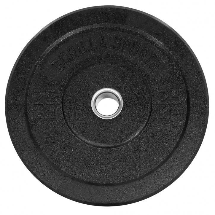 GORILLA SPORTS Hi Temp Bumper Plates 5 kg - 25 kg