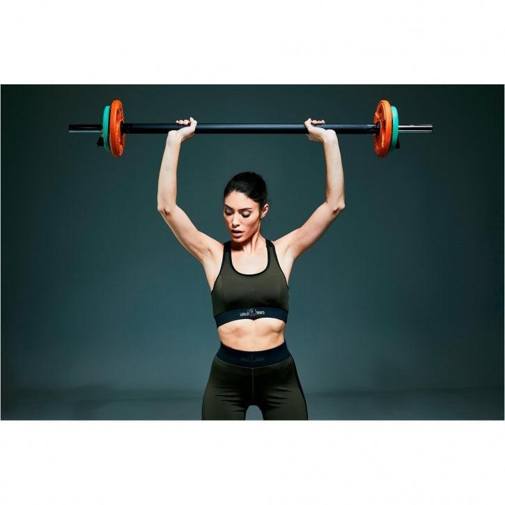 DISQUE DE MUSCULATION CAOUTCHOUC GRIP | DIAM 31MM | AU CHOIX DE 1,25KG À 25KG 6/7