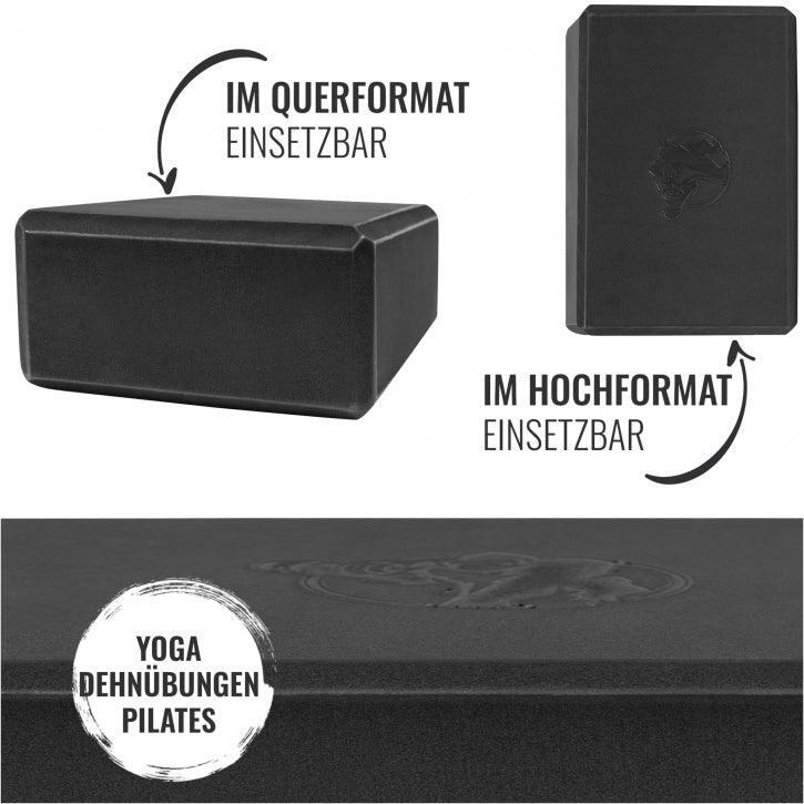 Bloc Yoga Negru Gorilla Sports