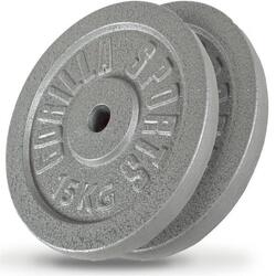 DISQUE DE MUSCULATION FONTE NOIR | DIAM 31MM | AU CHOIX DE 1,25KG À 30KG