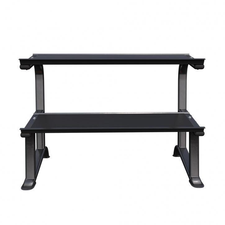 RACK DE RANGEMENT POUR HALTERES HEXAGONAUX | MUSCULATION | NOIR 2/7