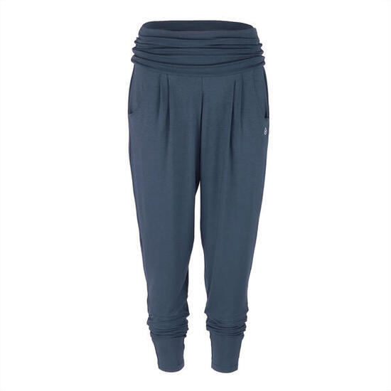 Loose Pants, bequeme Yogahose, Modal, Dunkelblau (Black Iris)