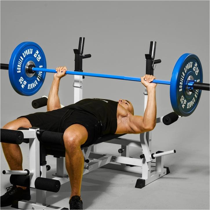 DISQUE BUMPER PRO EN CAOUTCHOUC | DIAMETRE 51 MM | MUSCULATION | AU CHOIX DE 5 À 7/7