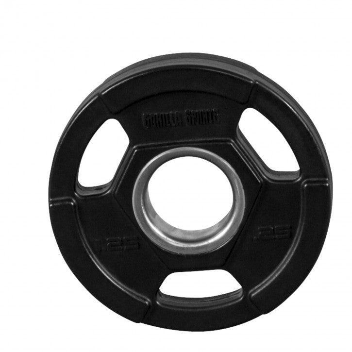 POIDS DISQUES OLYMPIQUES EN FONTE AVEC REVETEMENT CAOUTCHOUC | DIAMETRE 51 MM | 3/7