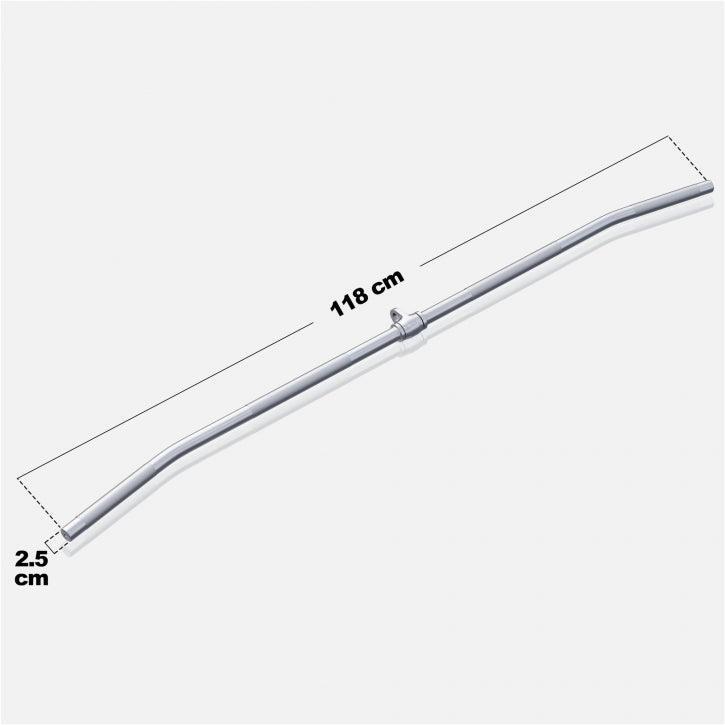 Gorilla Sports Lattrekstang - Handgreep - 118 cm  - Lat Bar 3/7
