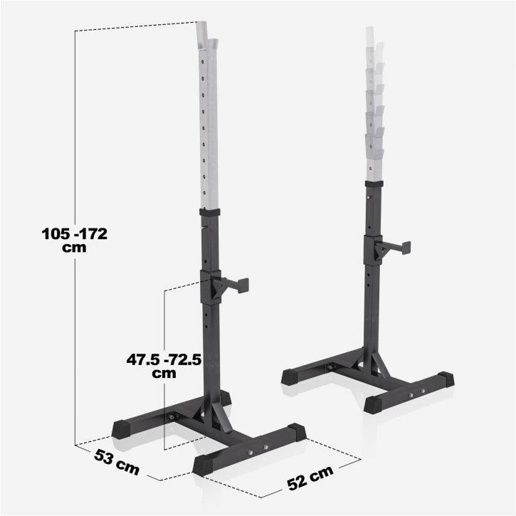 Fitnessbank - halterbank + Halterstangen met gewichten 100 kg 5/7