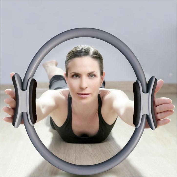 VGEBY Roue de yoga en bois Pilates Roue de Yoga en bois, Pilates avec