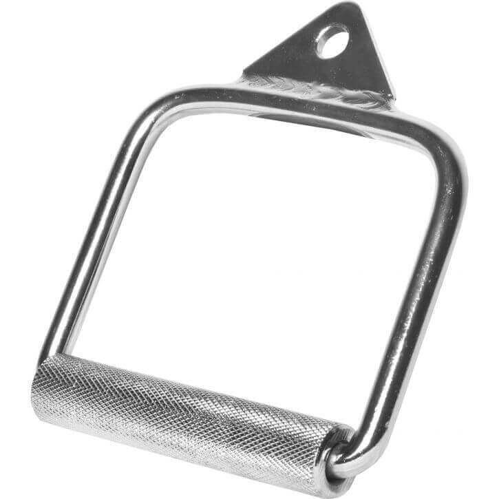 Gorilla Sports - Poignée De Traction Longue | Accessoire Musculation - Accessoire De Tirage - Gris - 13 Cm - Decathlon