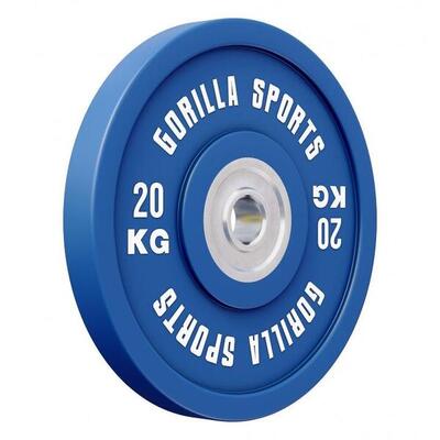 Bumper plate - halterschijf - 20 kg - gietijzer - 50 mm
