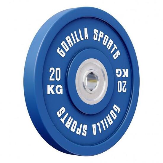 Profejsonalne obciążenie (5-25 kg) 51 mm talerz bumper ogumowany Gorilla Sports