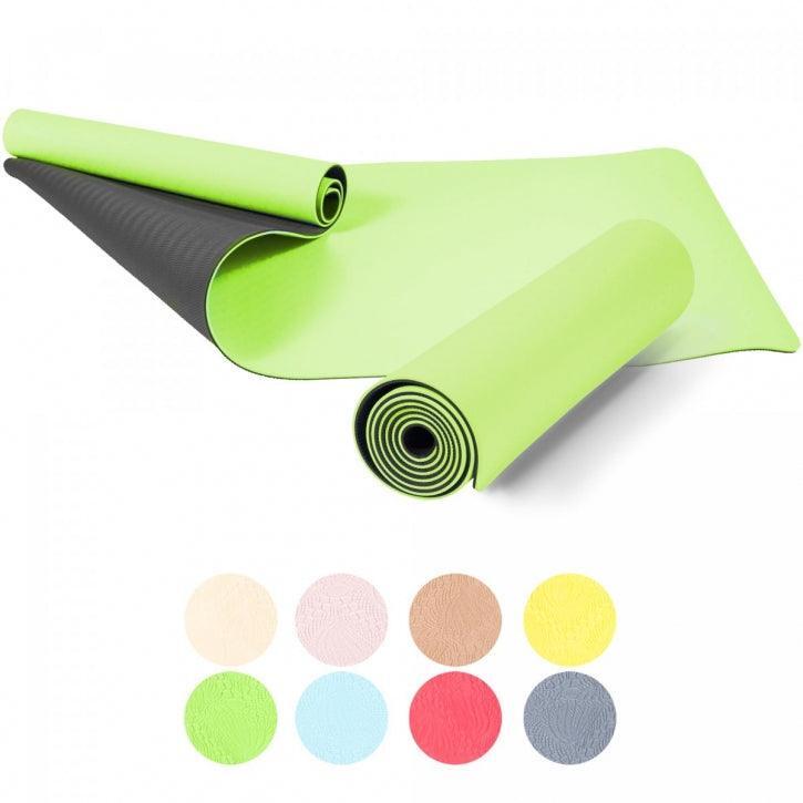 Esterilla Yoga Gorilla Sports Rojo/Negro 180x60x0,8cm 5/7
