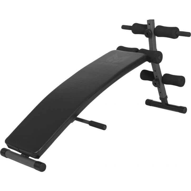 GYRONETICS Gyronetics Buikspierbank - Verstelbaar - Opklapbaar - Fitnessbank - Sit Up Bench