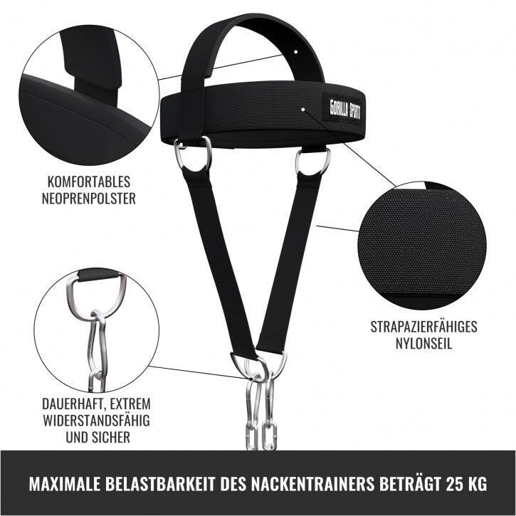CASQUE DE RENFORCEMENT DU COU | ACCESSOIRE MUSCULATION 2/7