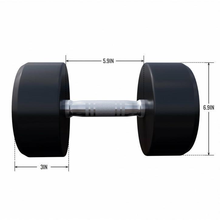 HALTÈRE MONOBLOC ROND | MUSCULATION | AU CHOIX DE 2,5KG À 40 KG 7/7