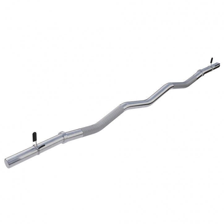 Gryf lekko łamany do ćwiczeń  Gorilla Sports 120cm