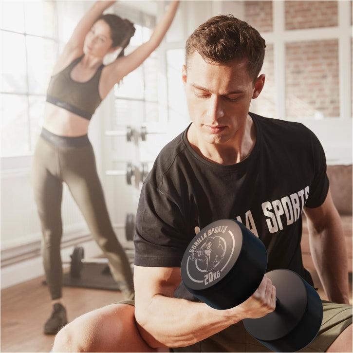 Hantla do treningu  Gorilla Sports stała