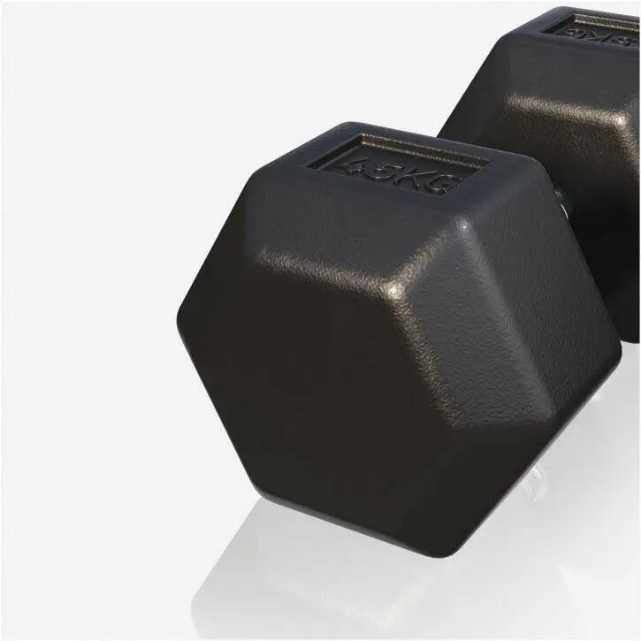 HALTERE HEXAGONAL PRO | PREMIUM | MUSCULAÇÃO | ESCOLHA DE 2KG A 50KG 6/7