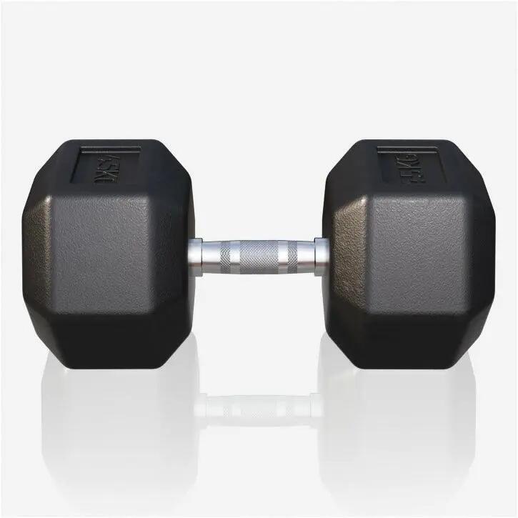 HALTERE HEXAGONAL PRO | PREMIUM | MUSCULAÇÃO | ESCOLHA DE 2KG A 50KG 2/7