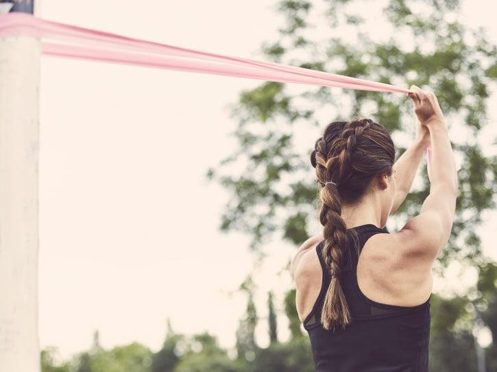 BANDE ÉLASTIQUE DE FITNESS | 120 CM | FITNESS ET CROSS TRAINING 6/7