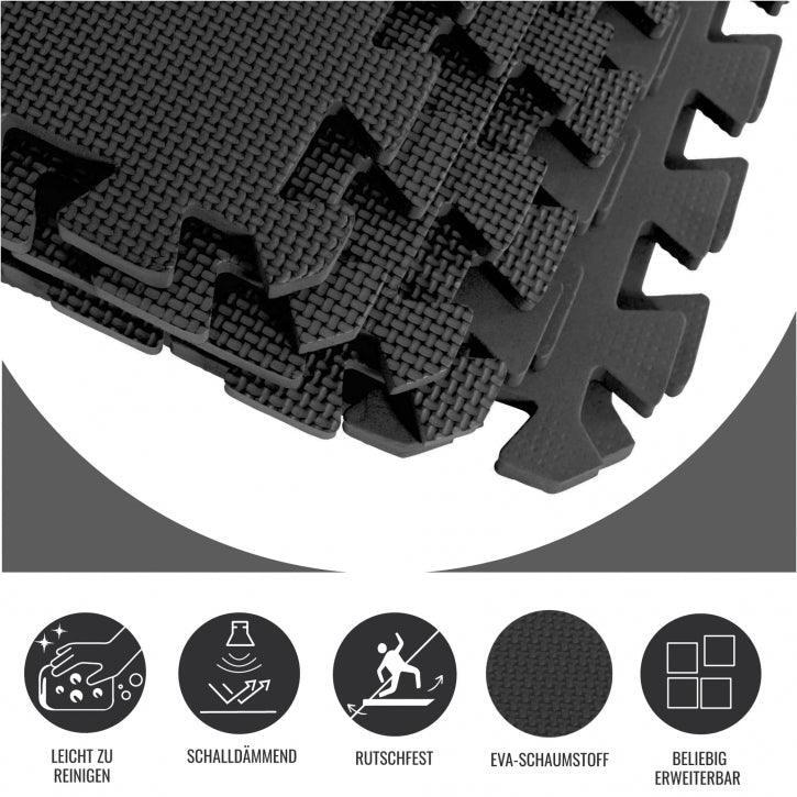 Halterbank zwart met 100 kg halterset - Fitnessbank - Verstelbaar - Halterstang 5/7