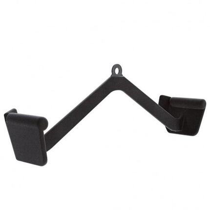 Latzug-/Rudergriff Gummi schwarz