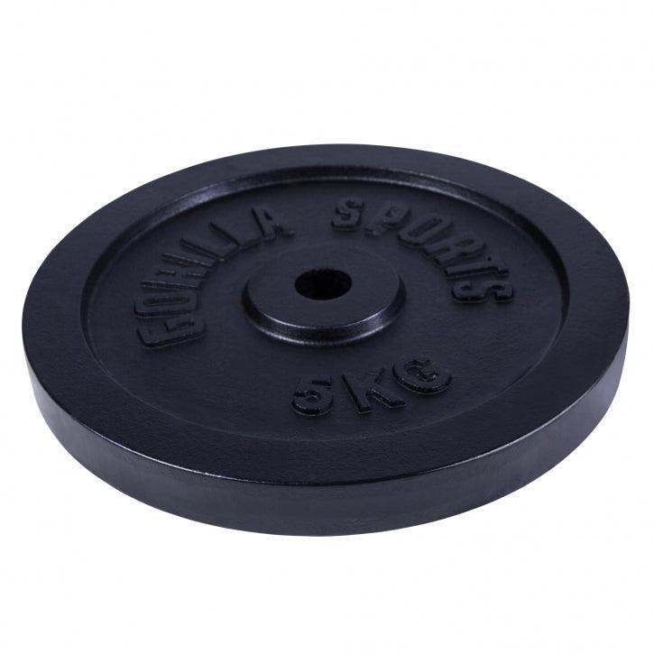 Gorilla Sports Halterschijven 27,5 kg - Gietijzer - 30 mm 4/7