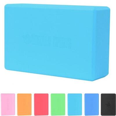 Yoga blok - yoga - pilates - blauw