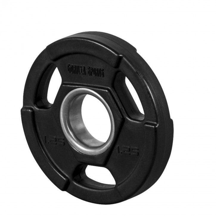 POIDS DISQUES OLYMPIQUES EN FONTE AVEC REVETEMENT CAOUTCHOUC | DIAMETRE 51 MM | 4/7