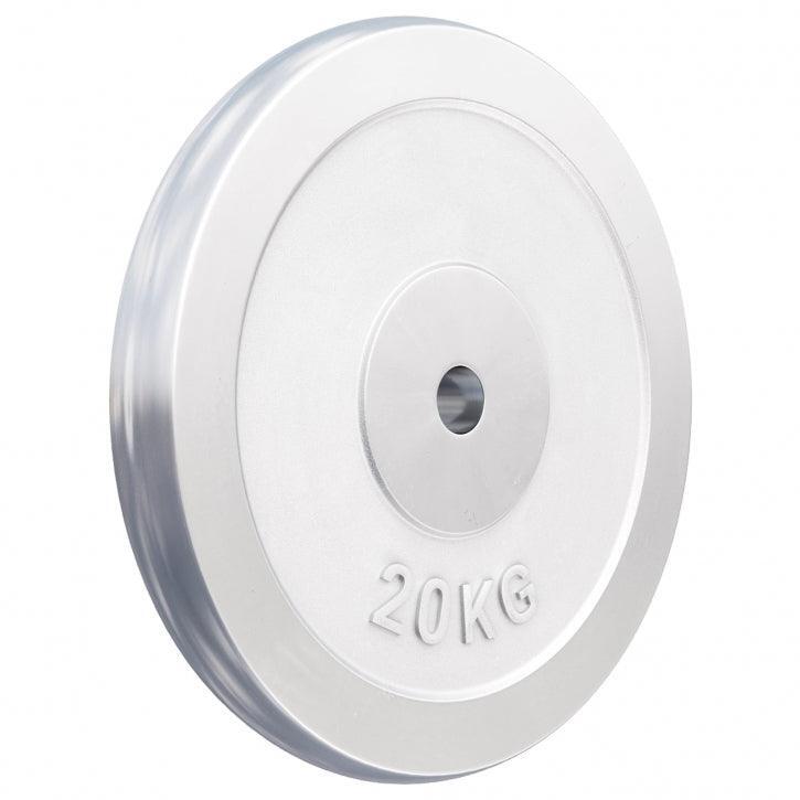 GORILLA SPORTS DISCO DE MUSCULAÇÃO CROMADO | DIÂMETRO 31 MM | ESCOLHA DE 1,25KG A 30KG