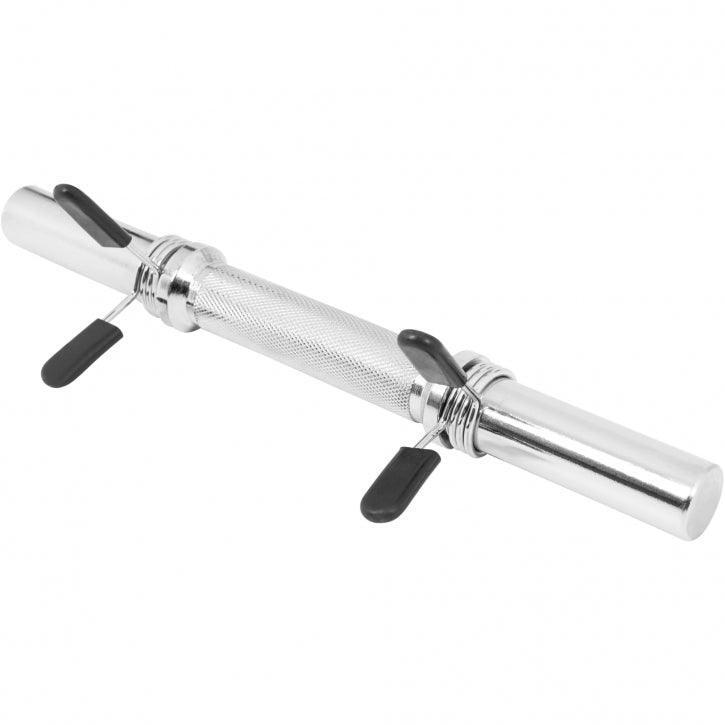 Barra de Mancuernas Gorilla Sports Cromada de 42 cm Diámetro 30/31mm 7/7
