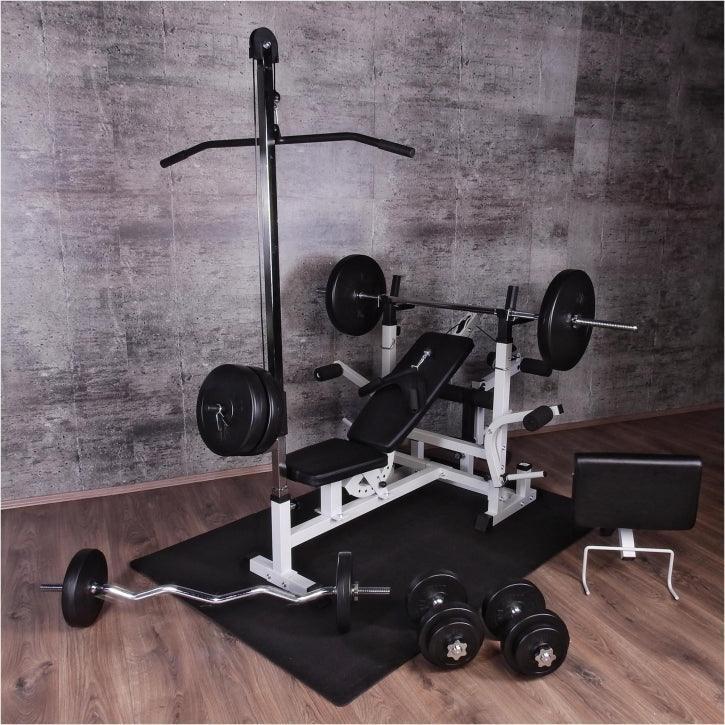Gorilla Sports Lat Pulley Attachment - Voor Universele Halterbank  - Lat station 5/7