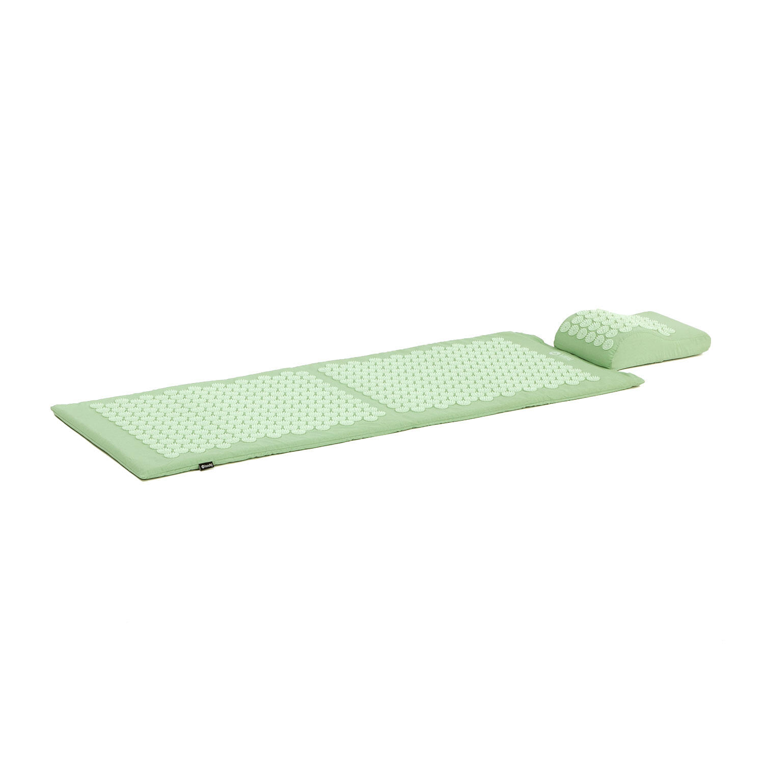 Vital Akupressur-SET XL pastellgrün: Akupressur-Matte mit Kissen und Tasche 2/6
