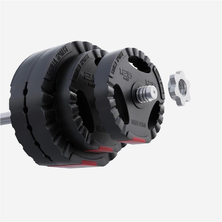 Hantelscheibe Kunststoff Gripper 1,25-15 KG 6/6