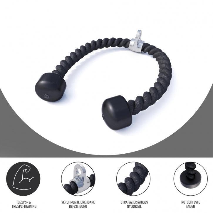 CORDE DE TRACTION EN NYLON | MUSCULATION | PLUSIEURS TAILLES DISPONIBLES 4/7