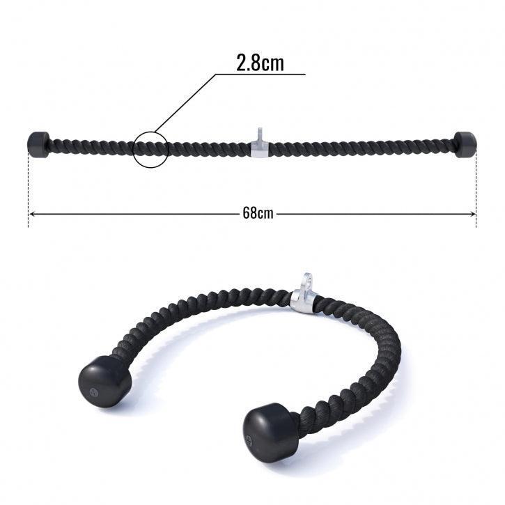 CORDE DE TRACTION EN NYLON | MUSCULATION | PLUSIEURS TAILLES DISPONIBLES 5/7
