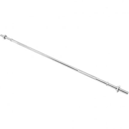 Barre longue Gorilla Sports chrome 30 mm, 10 kg