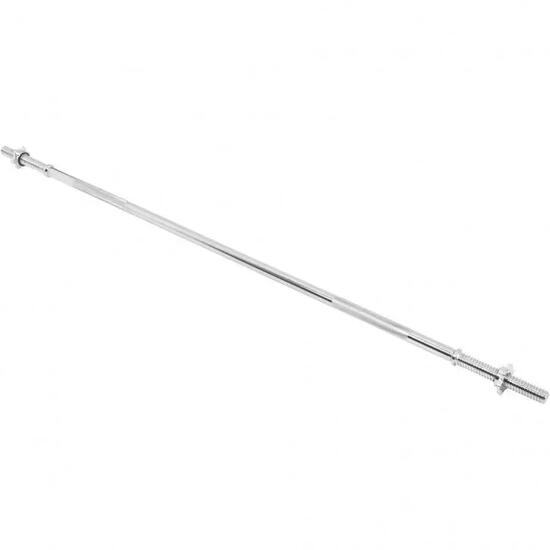 Barre longue Gorilla Sports chrome 30 mm, 10 kg