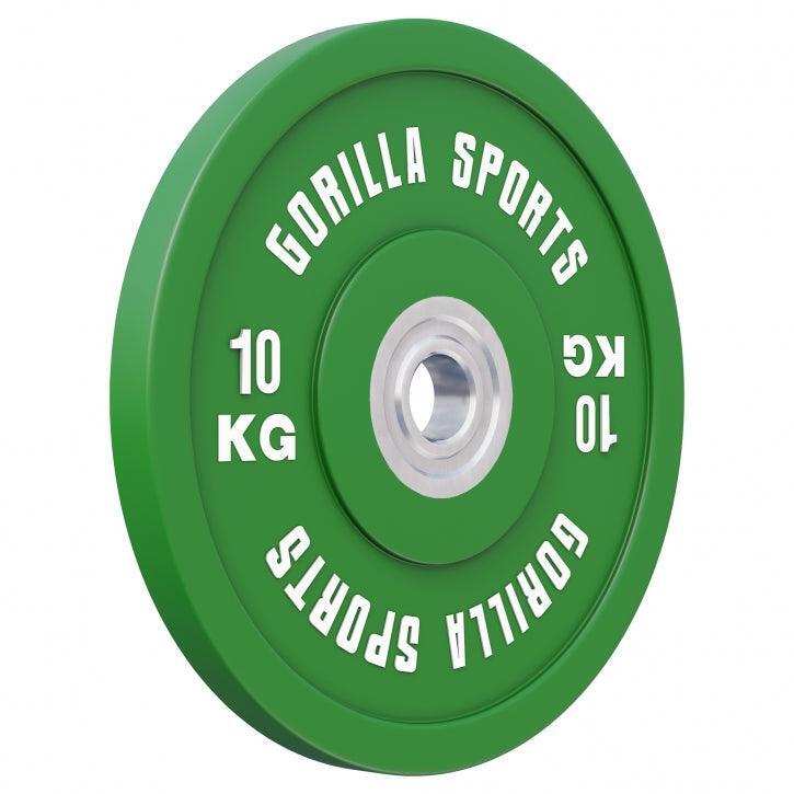 GORILLA SPORTS Bumper Plates Profi 5-25 KG