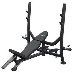 Banc Musculation avec Support PRO - Inclinable, Multifonction, Réglable