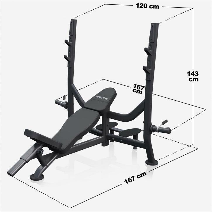 Banc Musculation avec Support PRO - Inclinable, Multifonction, Réglable 7/7