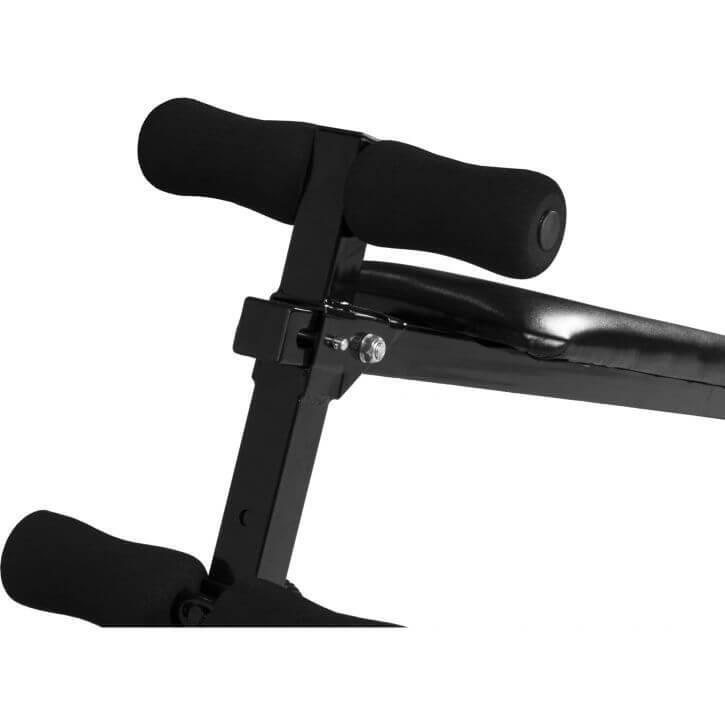 Set Buikspierbank met Optrekstang - Sit ups - Pull ups - Zwart 4/7